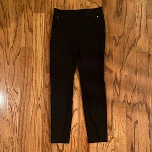 Maurices guttered black pants.